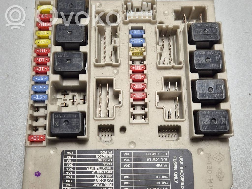 Nissan Note (E11) Set scatola dei fusibili 