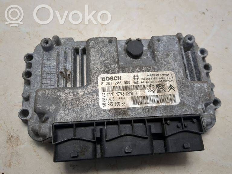Engine control unit/module   9652552380,9663518680,0261208908