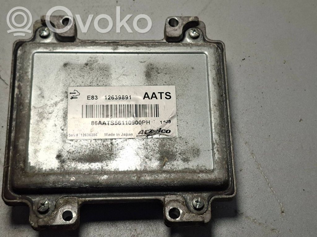 Engine control unit/module   12639891,86AATS56110900PH