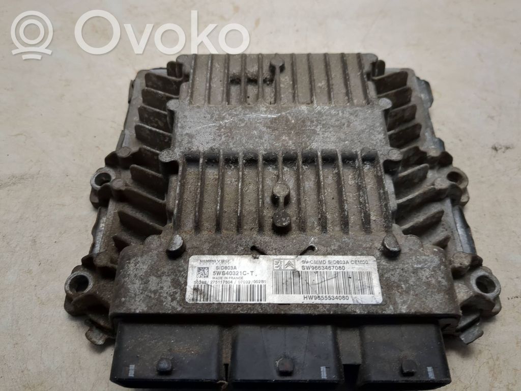 Citroen Berlingo Engine control unit/module 