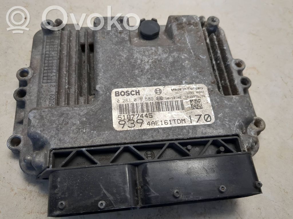 Alfa Romeo 159 Engine control unit/module 