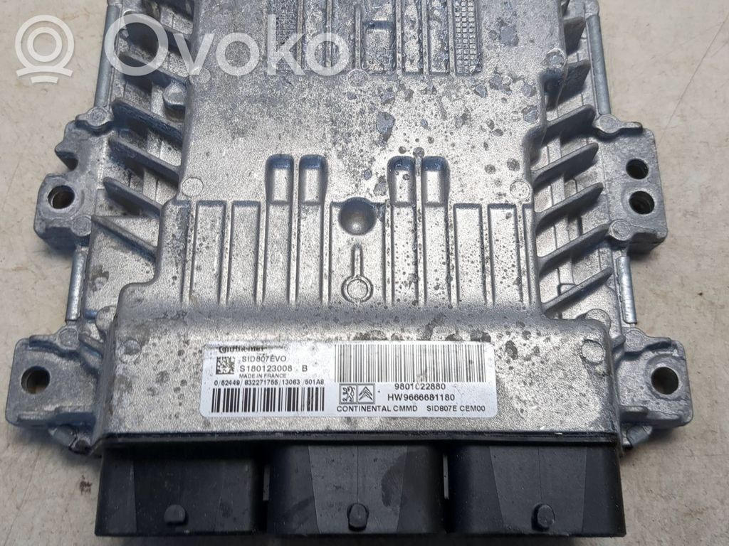 Citroen C4 I Picasso Engine control unit/module 