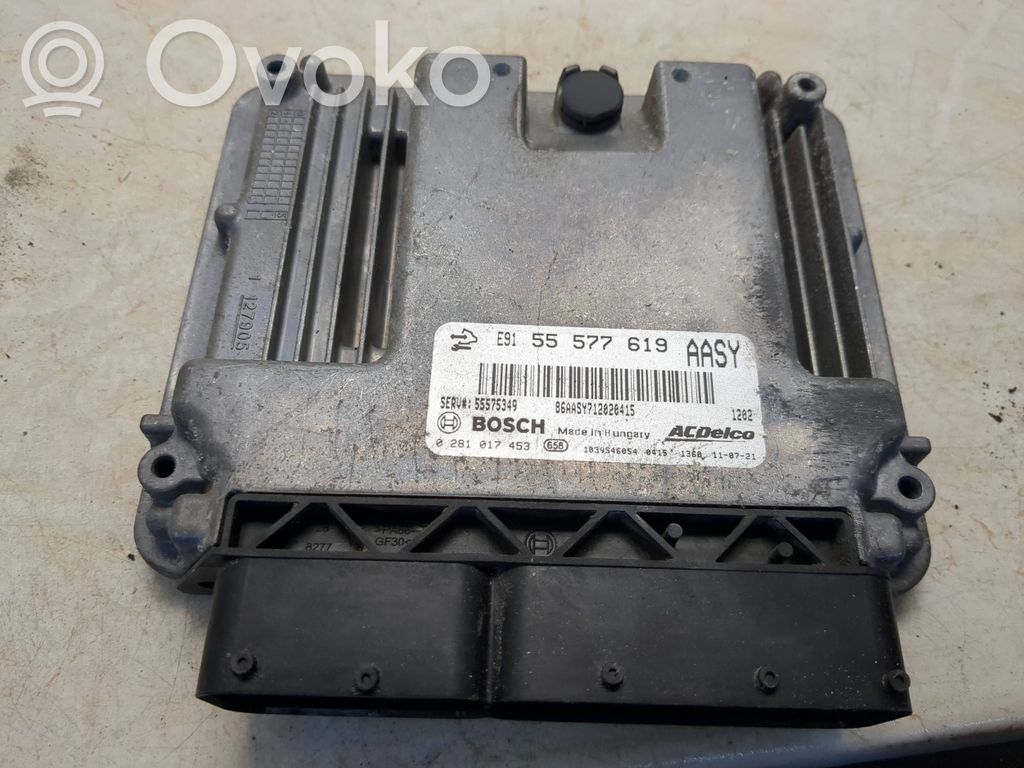 Opel Insignia A Engine control unit/module 
