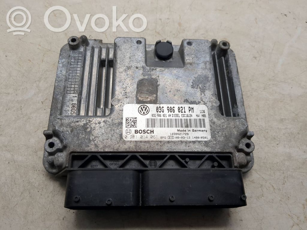 Volkswagen Golf V Engine control unit/module 