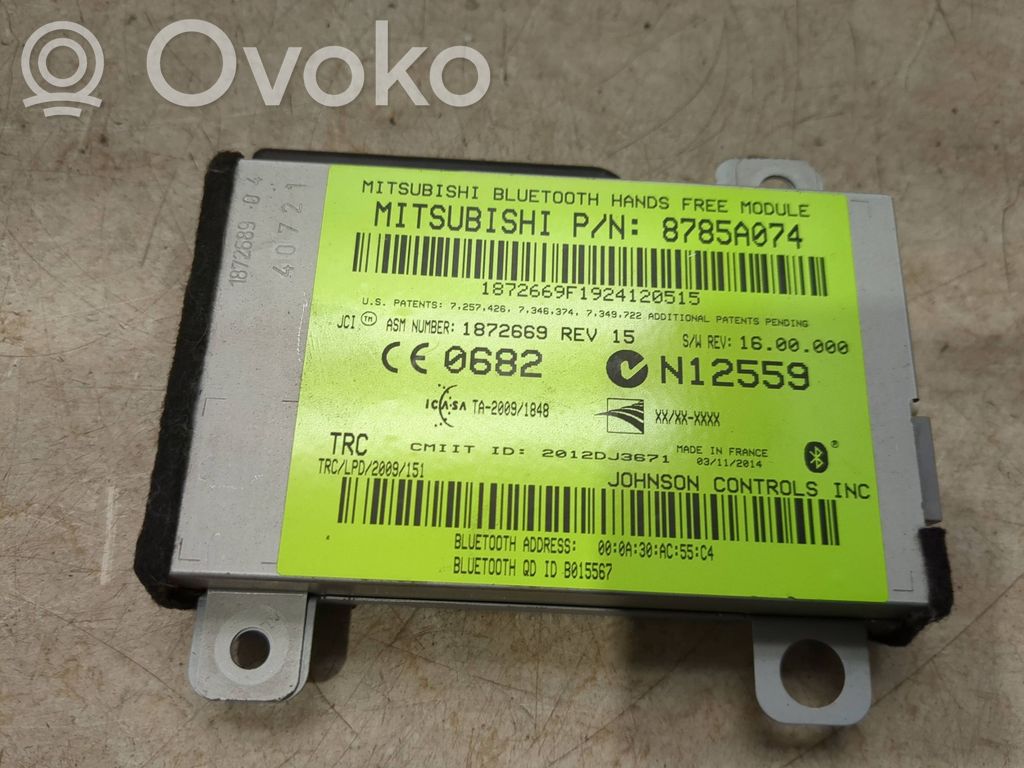 Bluetooth control unit module   8785A074,N12559,1872669
