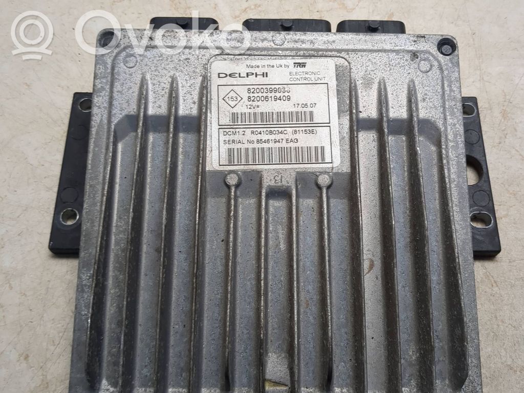 Renault Megane II Engine control unit/module 