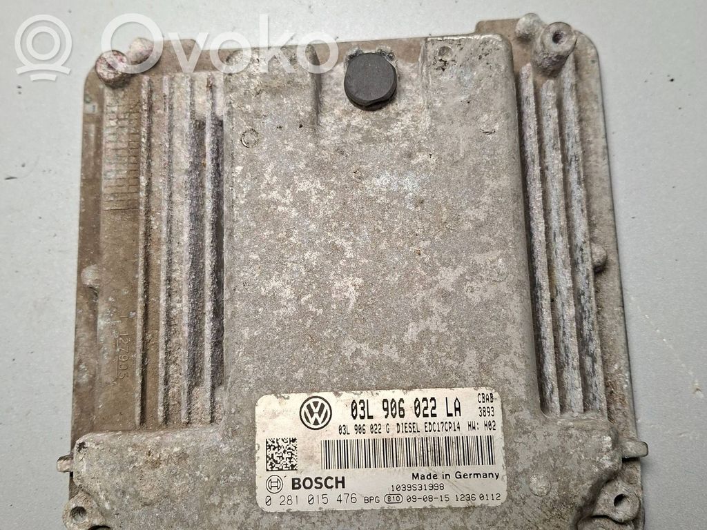 Volkswagen Golf VI Engine control unit/module 