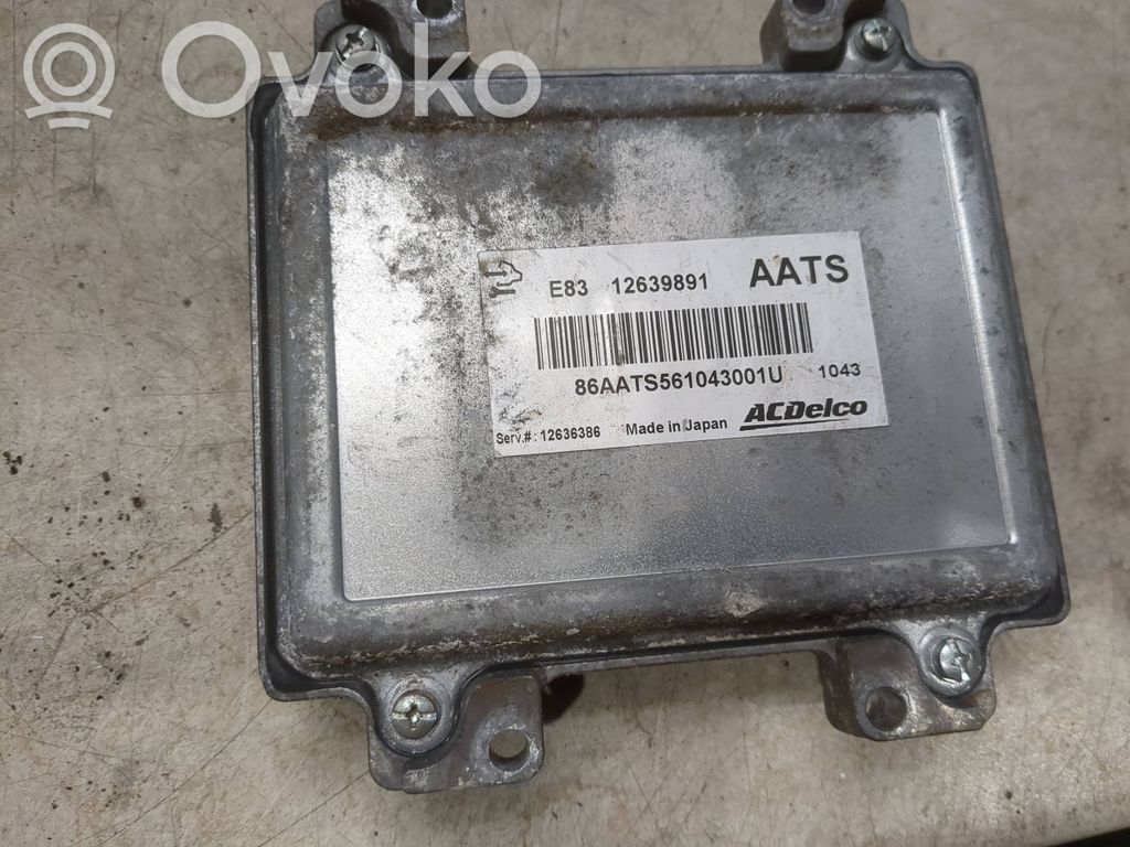 Engine control unit/module   12639891,12636386,86AATS561043001U