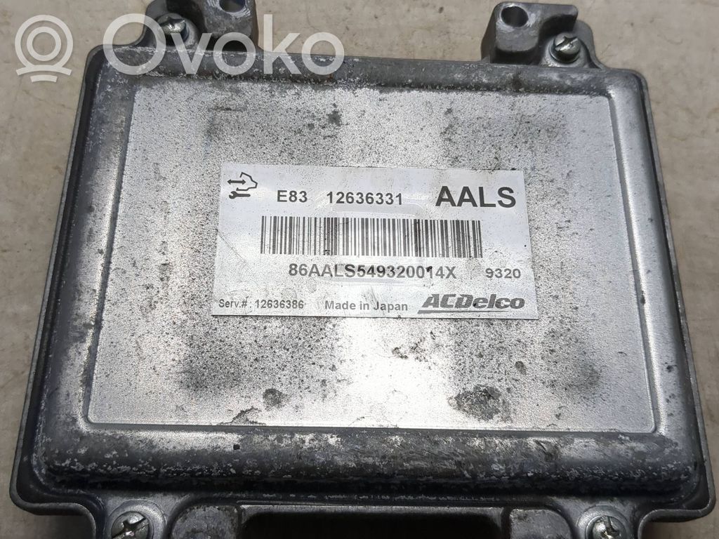 Opel Insignia A Engine control unit/module 