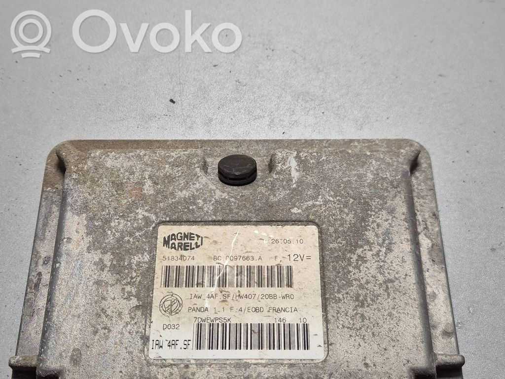 Fiat Panda II Engine control unit/module 