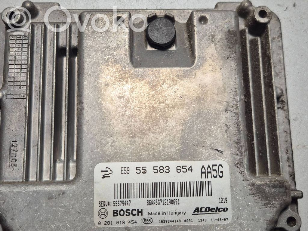 Opel Insignia A Engine control unit/module 