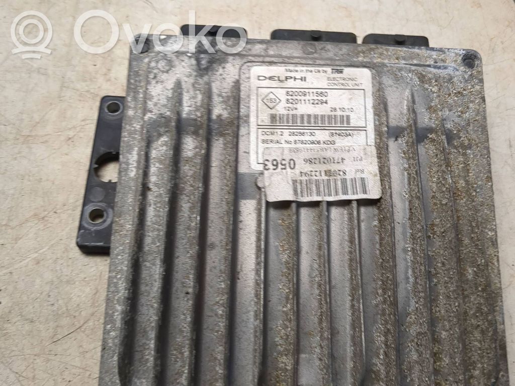 Nissan NV400 Engine control unit/module 