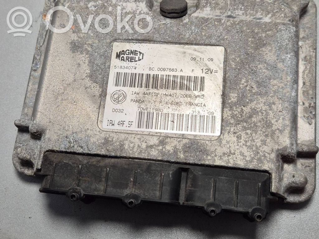 Fiat Panda II Engine control unit/module 