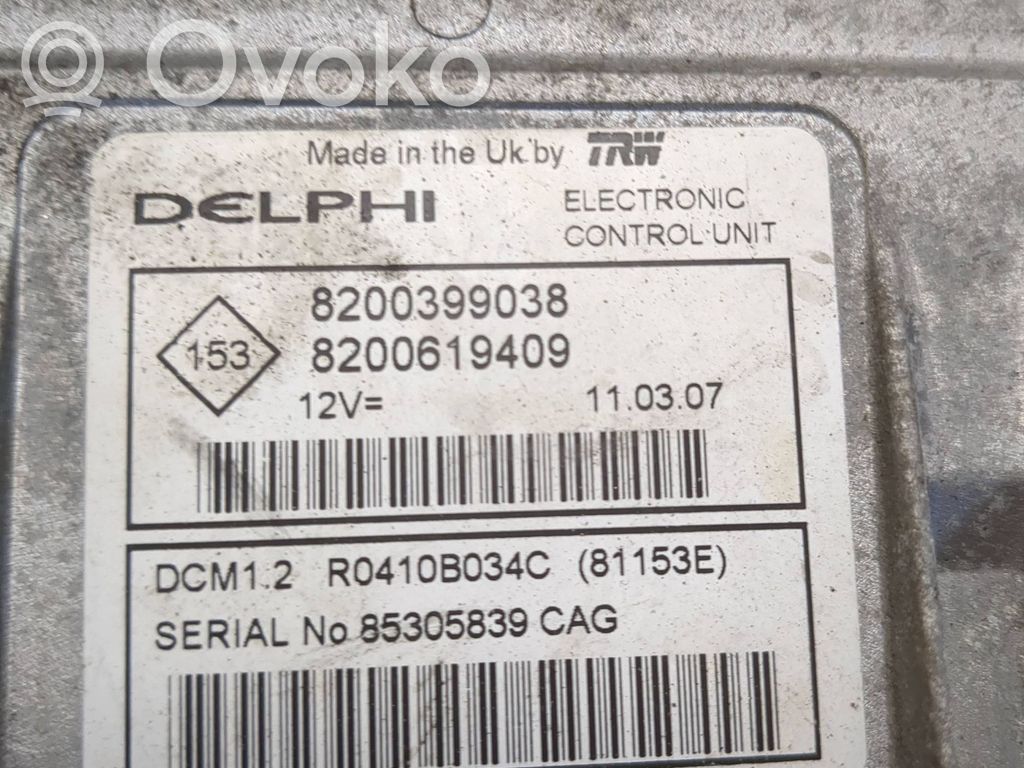Renault Megane III Engine control unit/module 