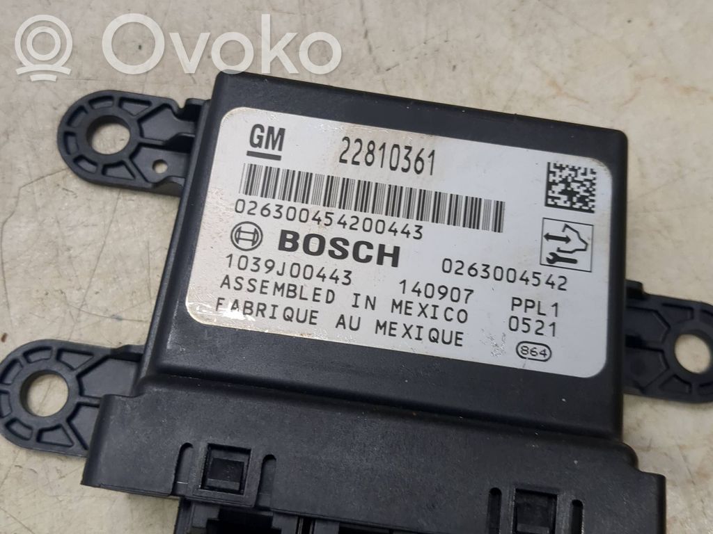 Opel Zafira A Parking PDC control unit/module 