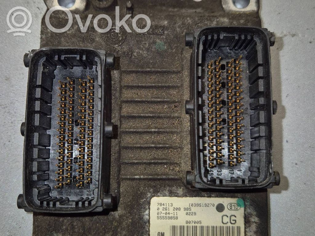 Opel Corsa D Engine control unit/module 
