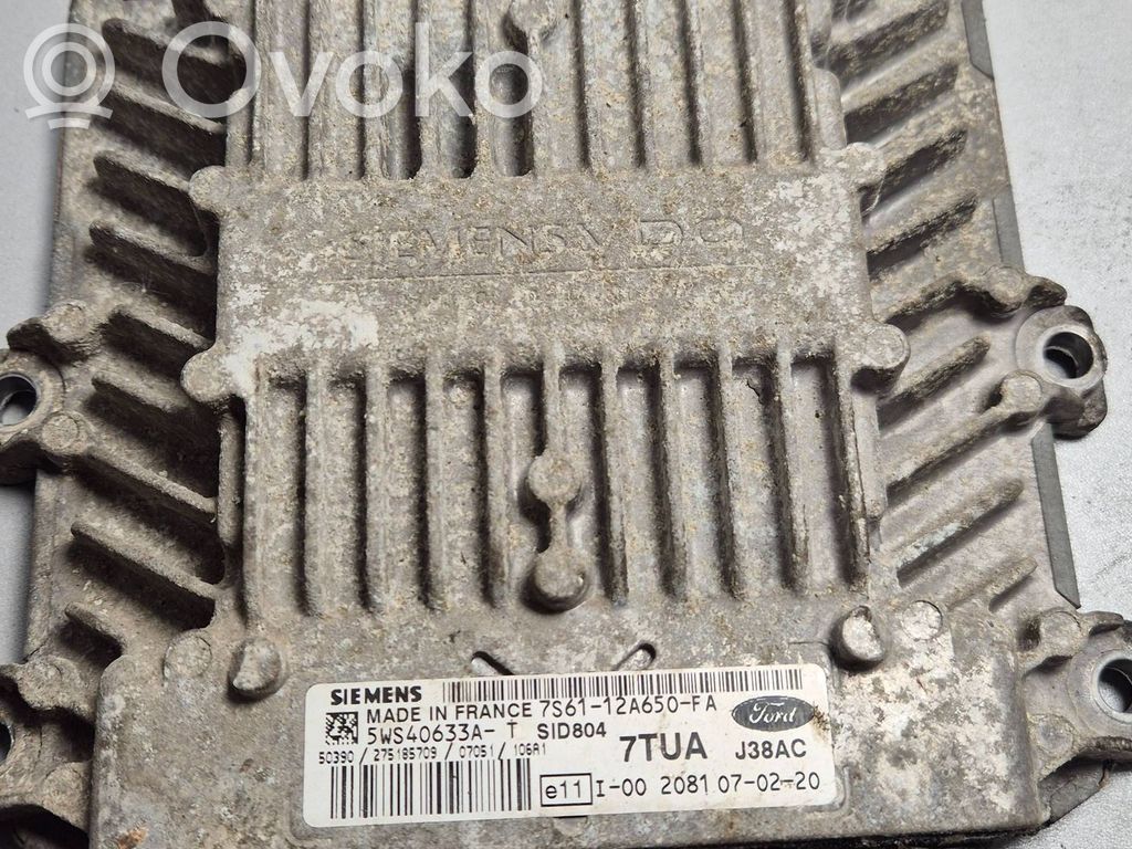 Ford Fiesta Engine control unit/module 