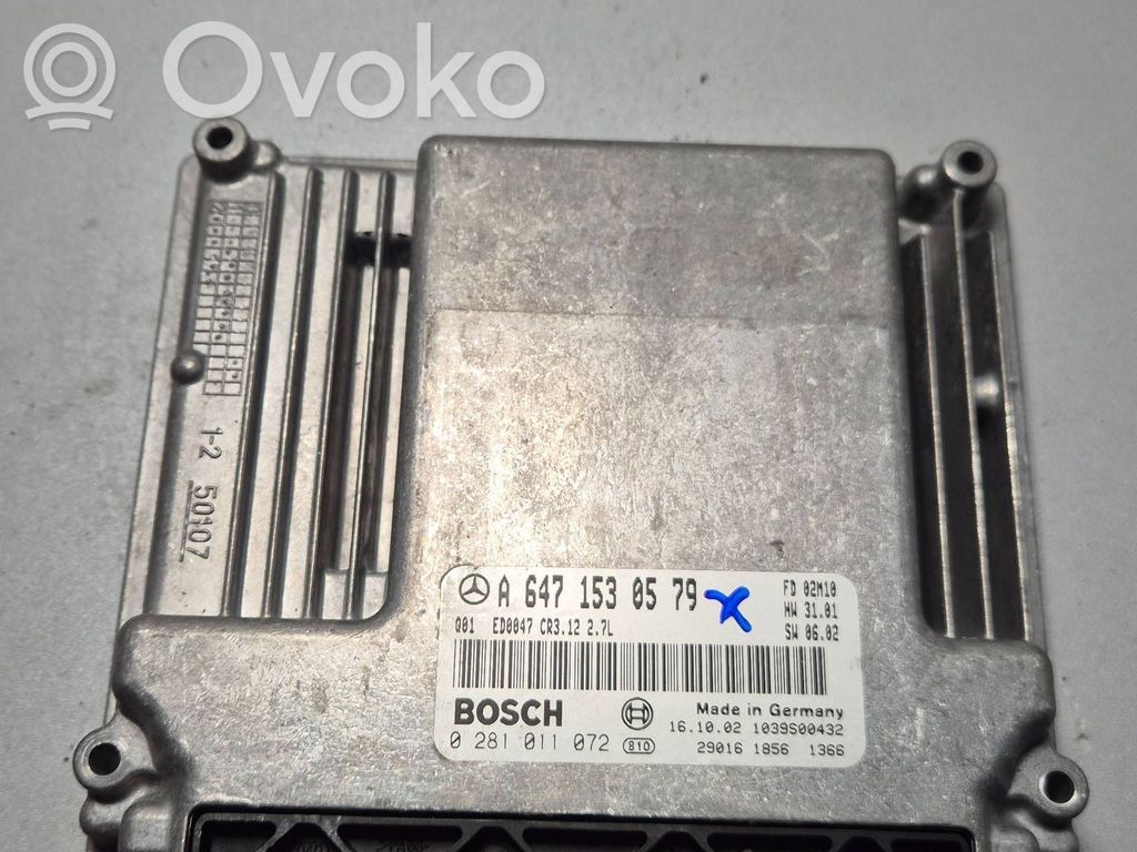 Volkswagen Polo V 6R Engine control unit/module 