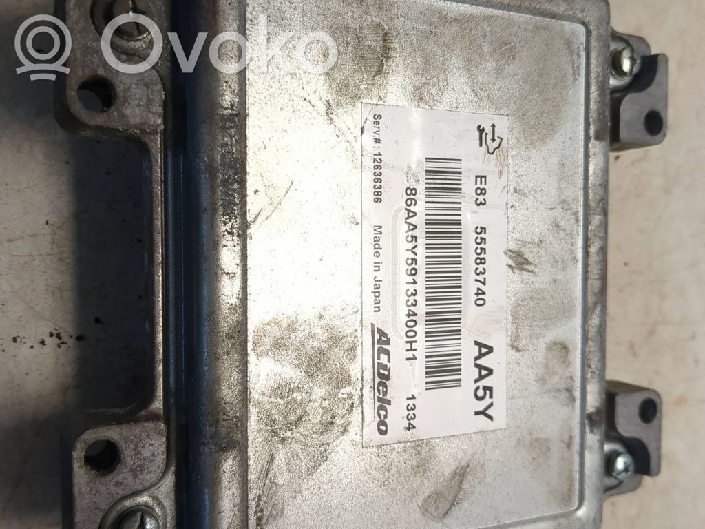 Opel Astra H Engine control unit/module 