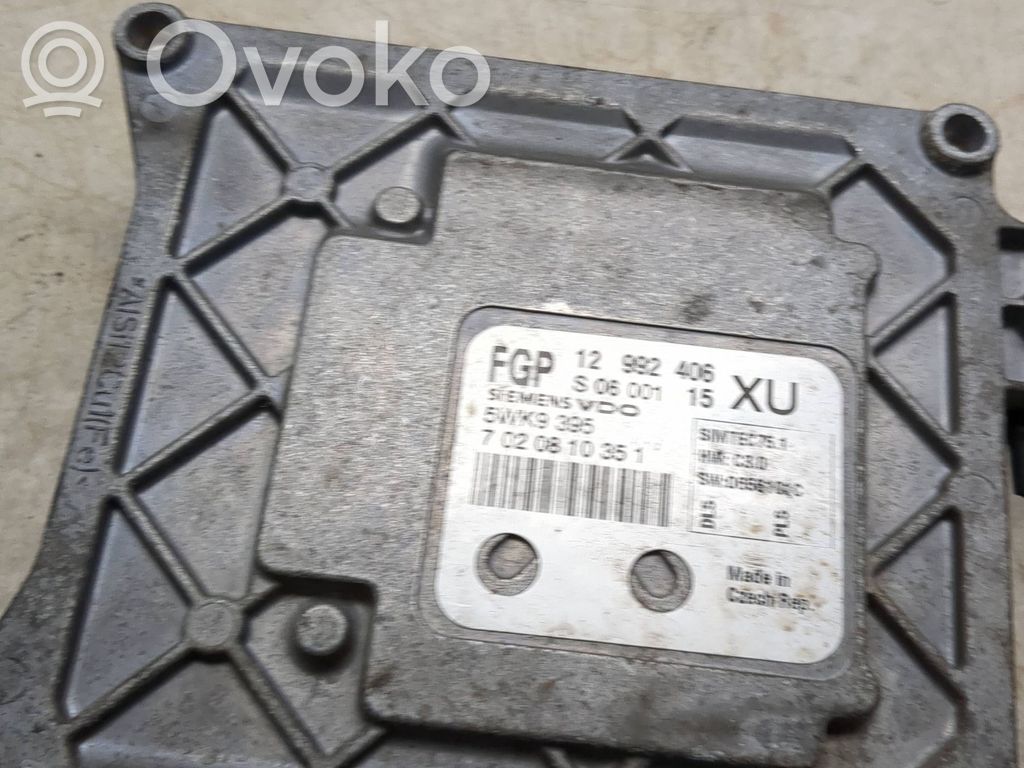 Opel Astra J Engine control unit/module 