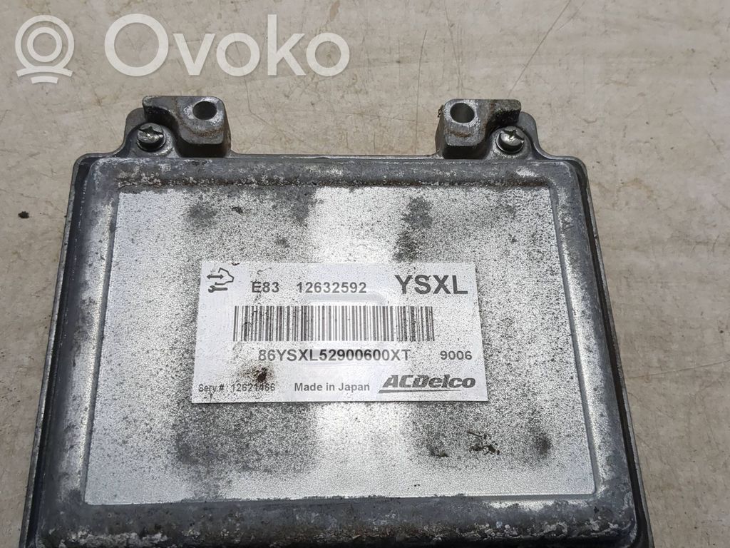 Opel Insignia A Engine control unit/module 
