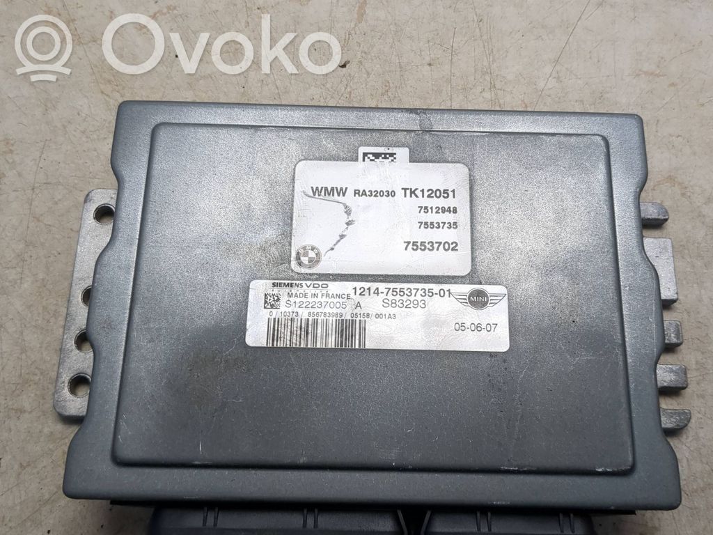 Mini One - Cooper F56 F55 Engine control unit/module 