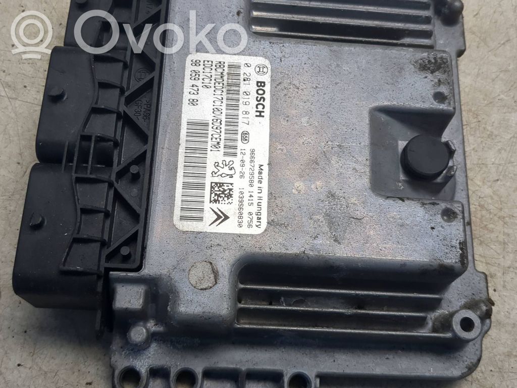 Peugeot 208 I Engine control unit/module 
