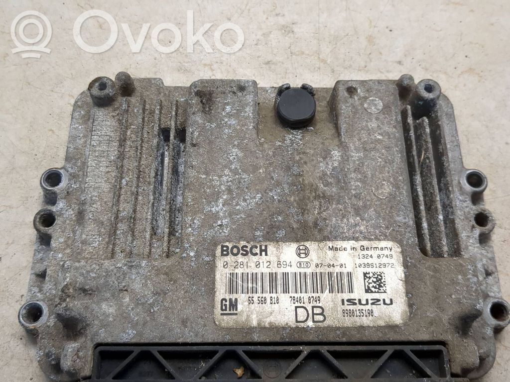 Opel Astra H Engine control unit/module 