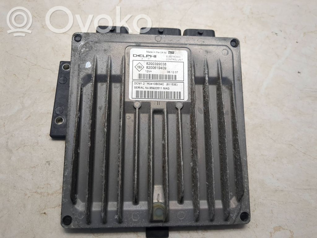 Renault Kangoo II Engine control unit/module 