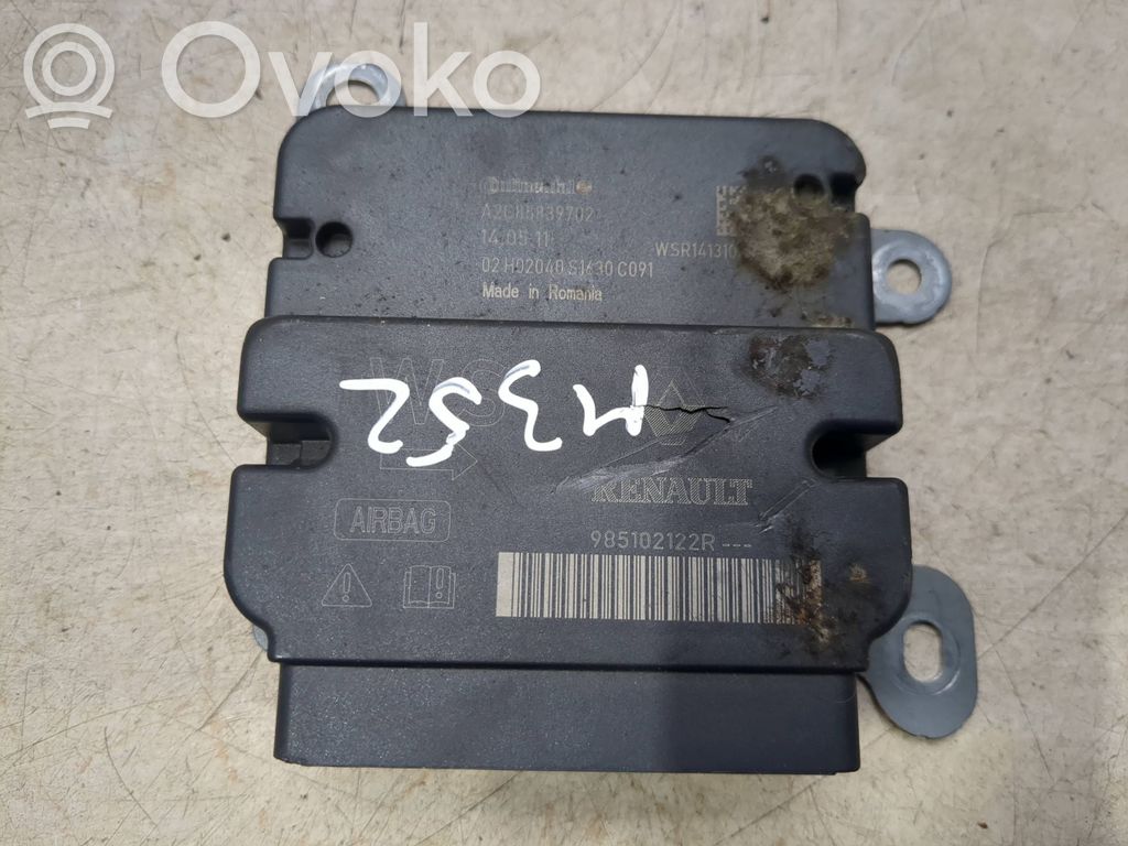 Dacia Logan II Airbag control unit/module 
