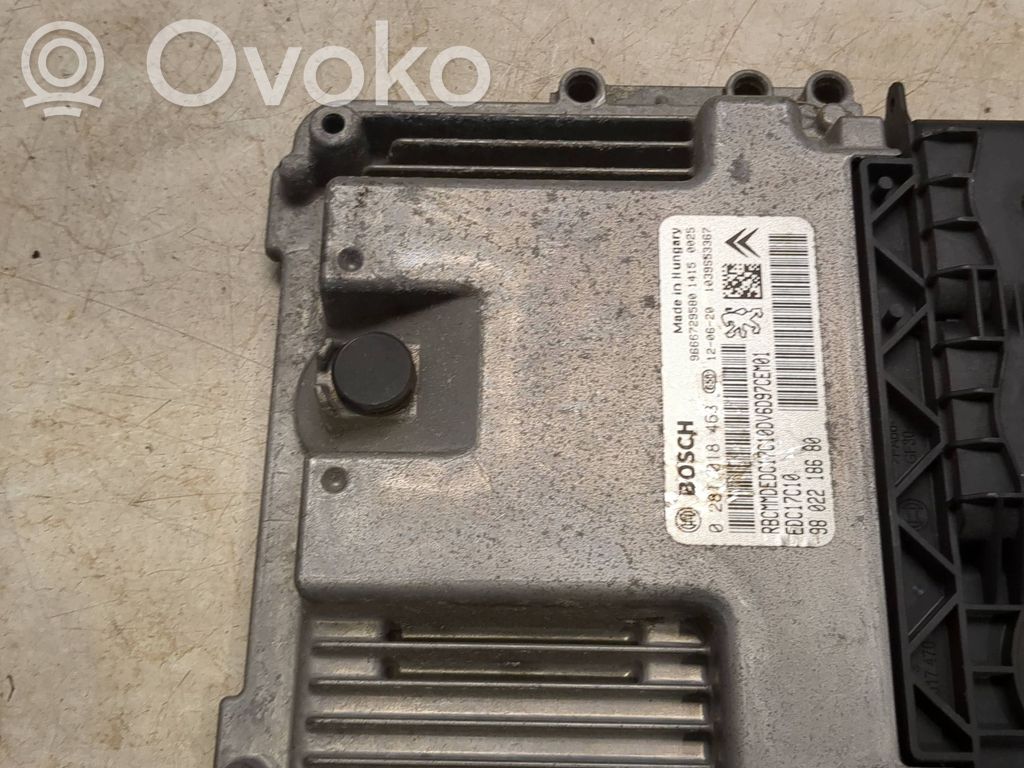 Citroen C4 I Engine control unit/module 