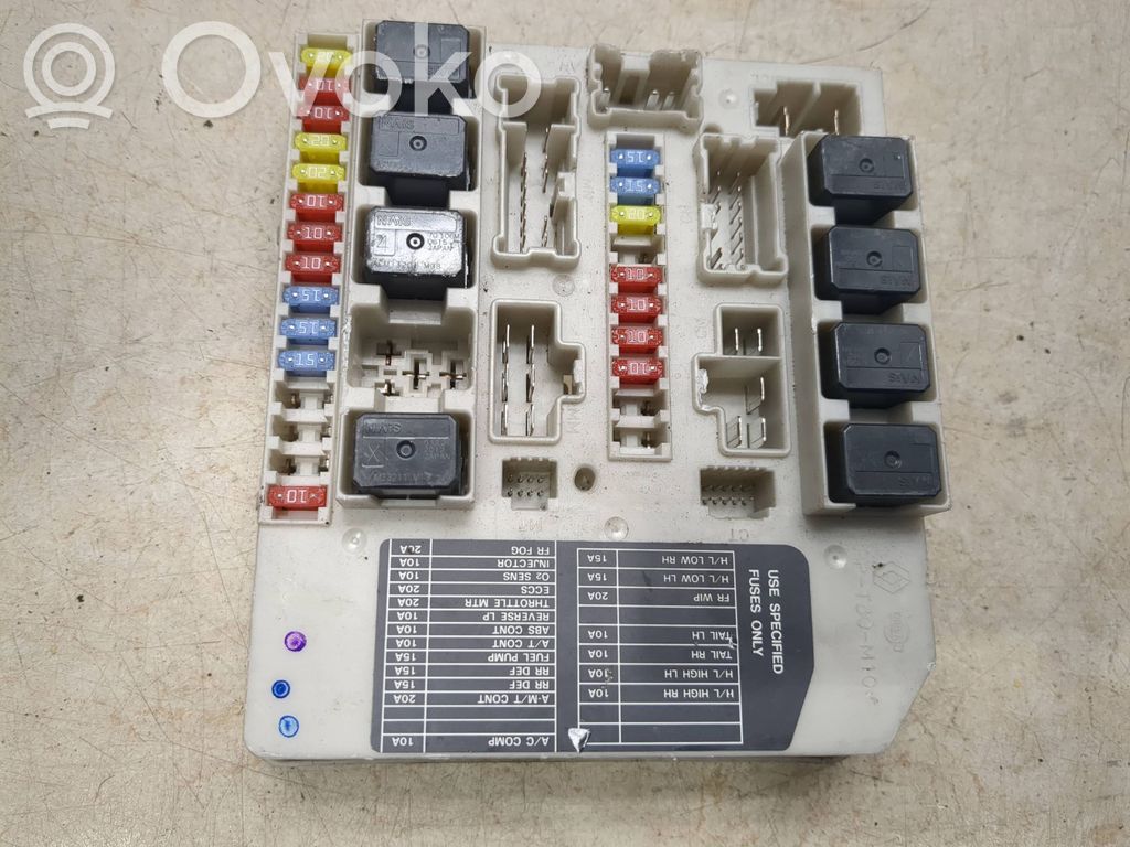 Nissan Micra Drošinātāju kaste (komplekts) 