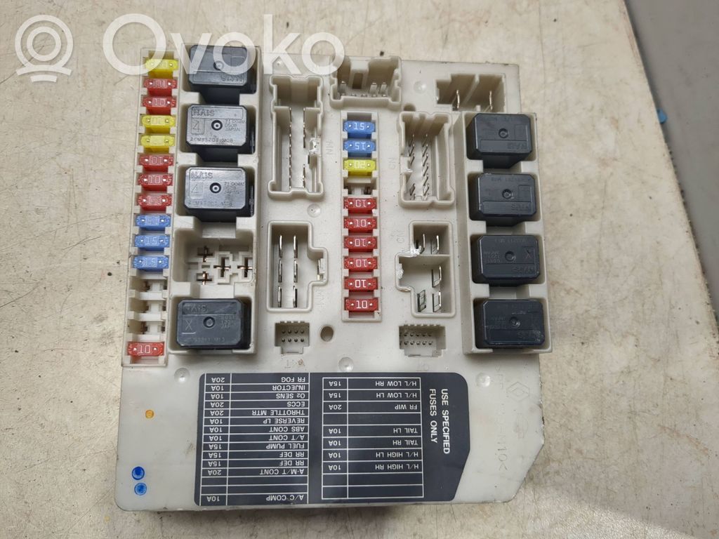 Nissan Micra Drošinātāju kaste (komplekts) 