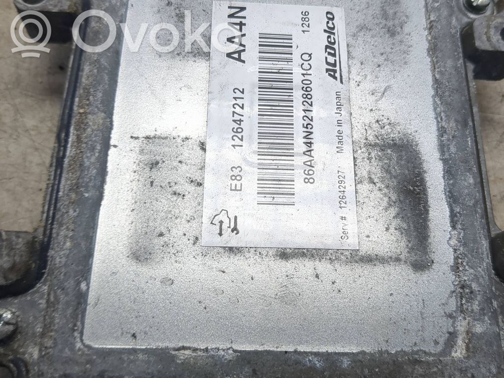 Opel Insignia A Engine control unit/module 