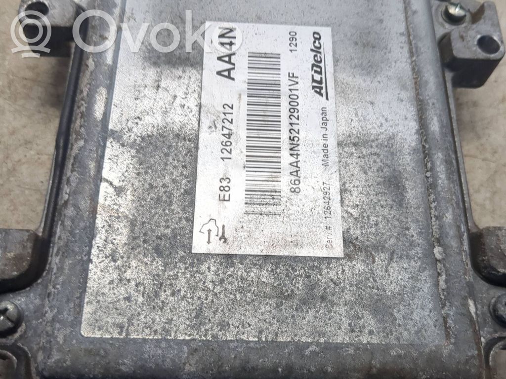 Opel Insignia A Engine control unit/module 