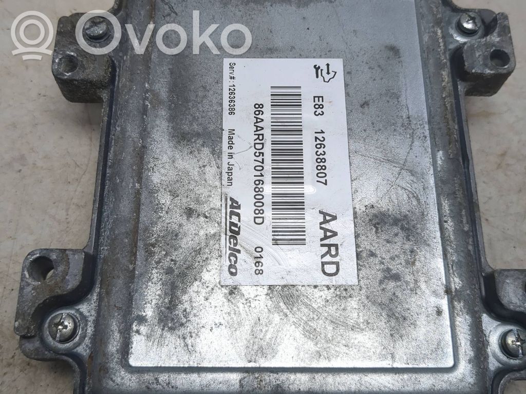 Opel Meriva B Engine control unit/module 