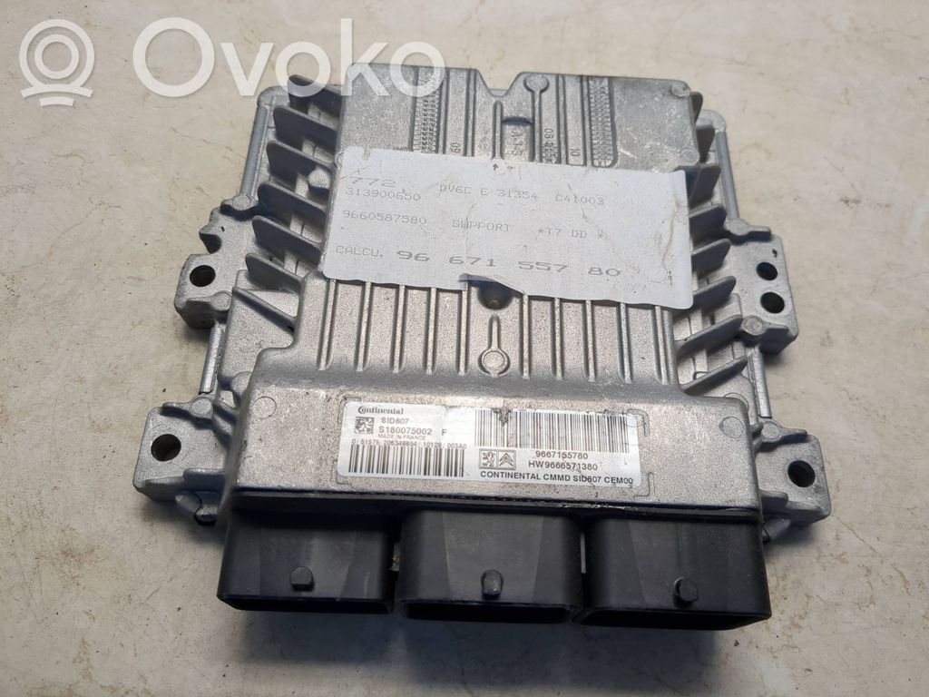 Peugeot 308 Engine control unit/module 