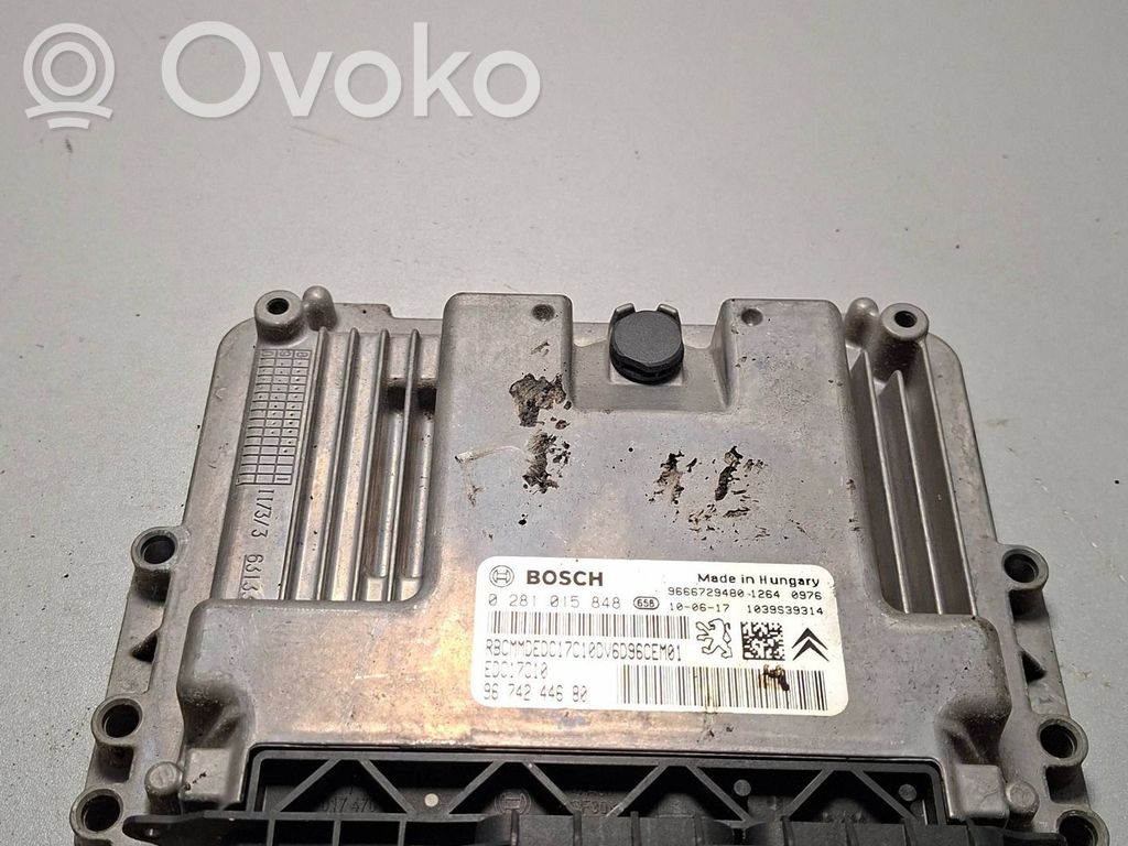 Citroen C5 Engine control unit/module 