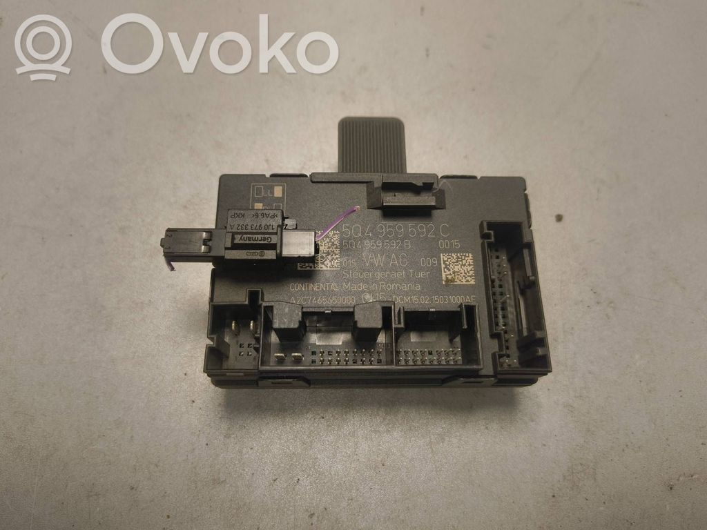 Seat Leon (5F) Door control unit/module 