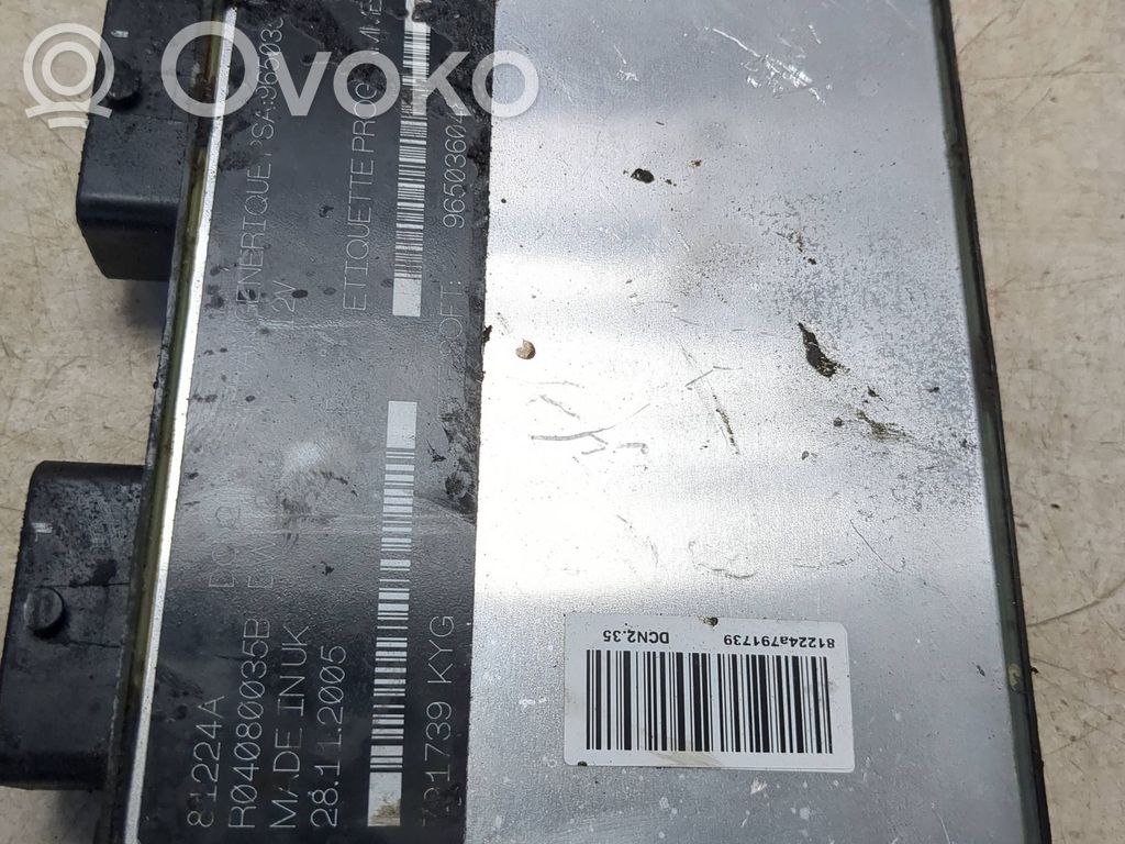 Peugeot Partner Engine control unit/module 