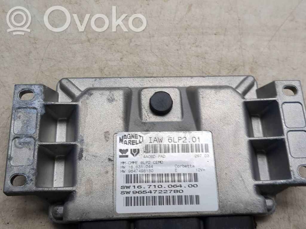 Peugeot 307 Engine control unit/module 