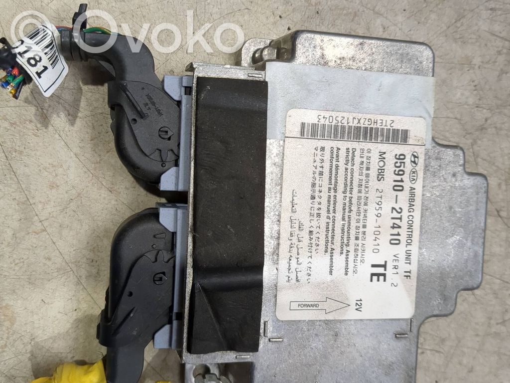 KIA Optima Airbag control unit/module 
