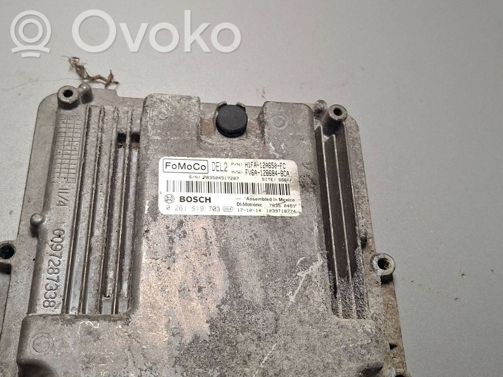 Sterownik / Moduł ECU   H1FA12A650FC,0261S19703,FV6A12B684BCA