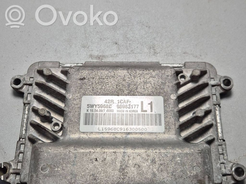 Chevrolet Aveo Engine control unit/module 