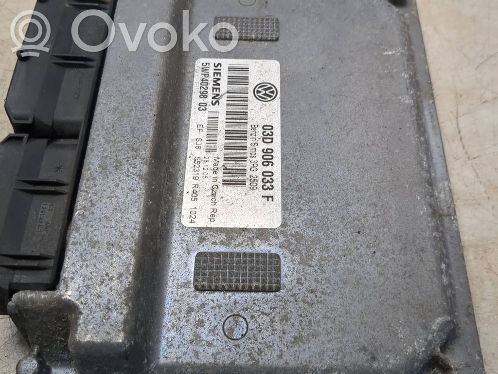Volkswagen Polo IV 9N3 Engine control unit/module 
