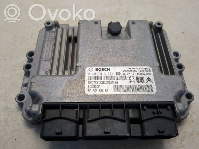 Peugeot 5008 Engine control unit/module 