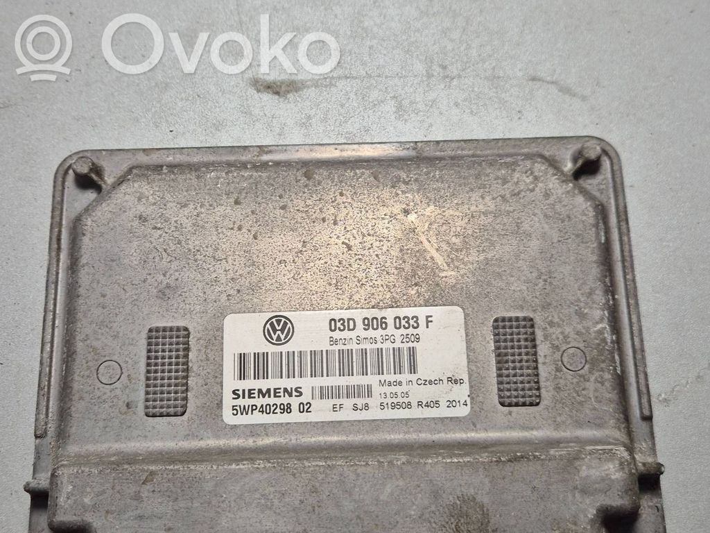 Volkswagen Polo V 6R Engine control unit/module 