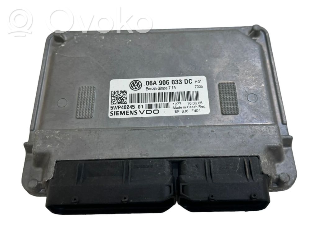 Volkswagen Golf Plus Engine control unit/module 