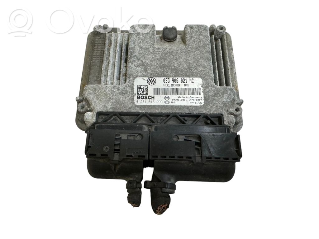 Skoda Octavia Mk2 (1Z) Engine control unit/module 