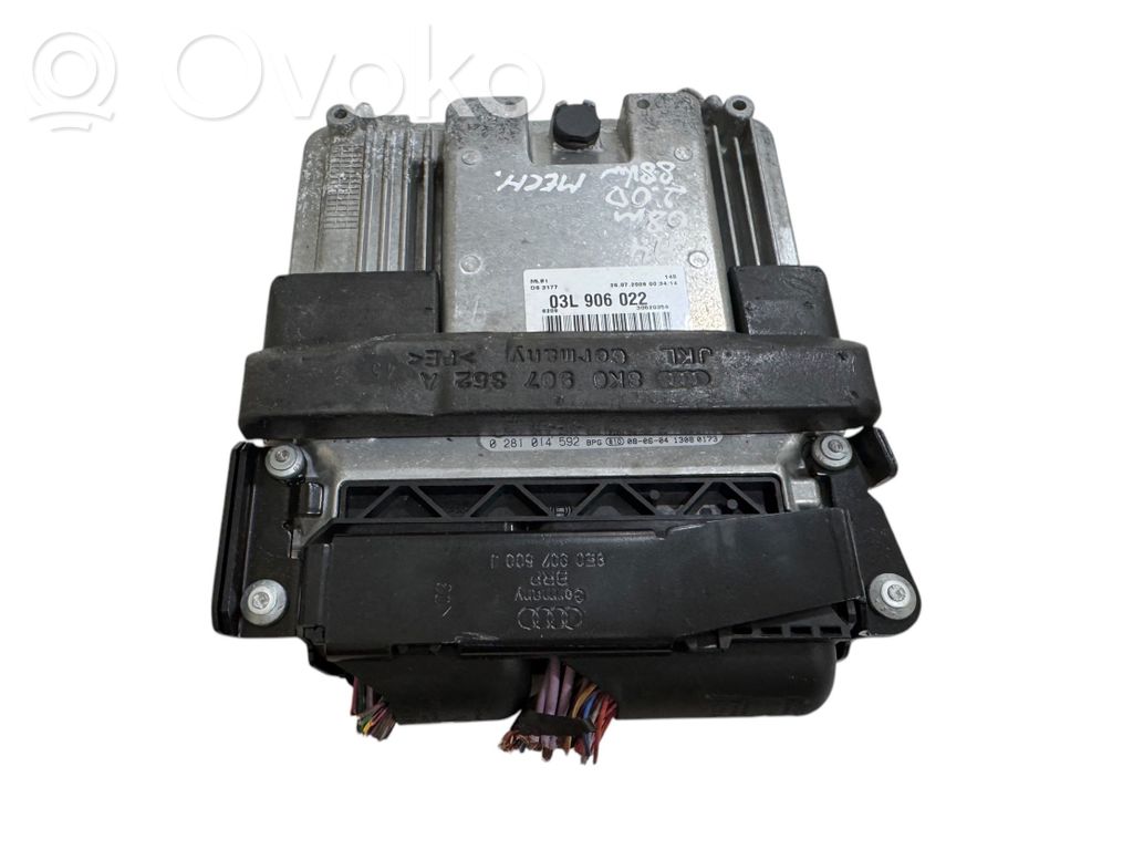Audi A4 S4 B8 8K Engine control unit/module 